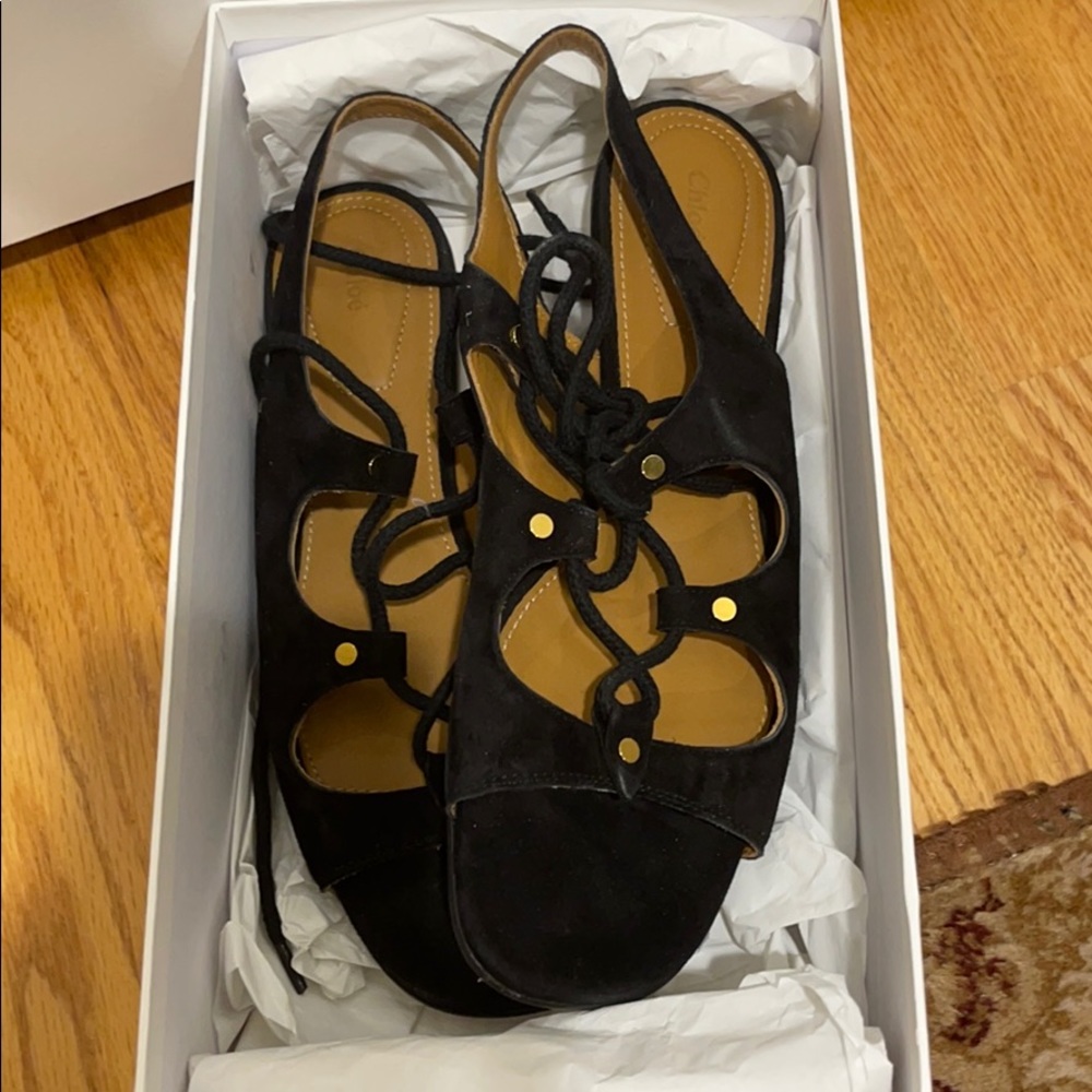 Lightly worn Chloé Sandals!